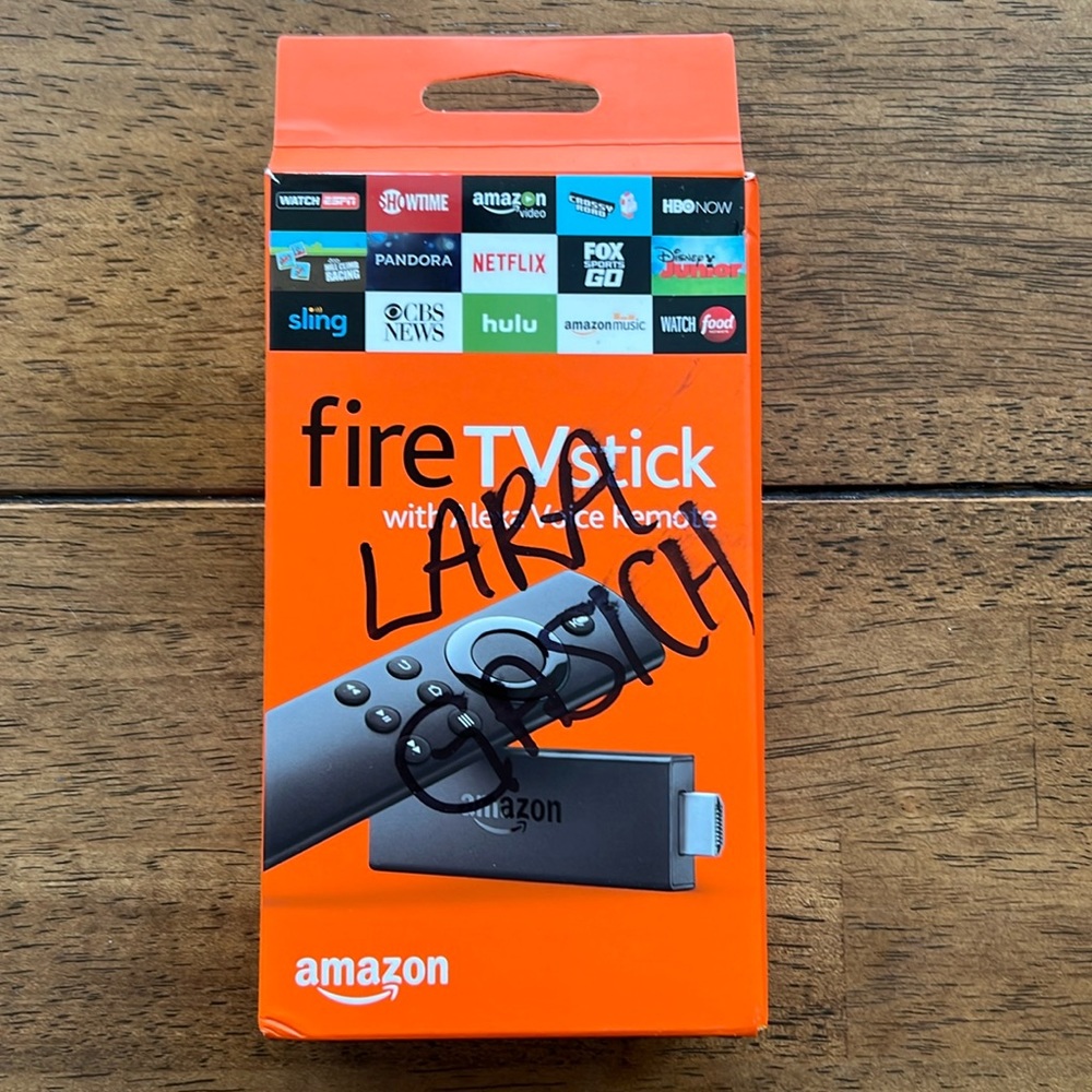 Pre-owned 2016 Amazon fire stick with Alexa remote